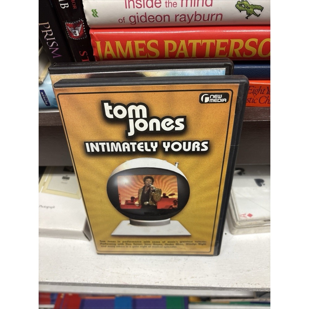 Tom Jones Intimately Yours DVD NTSC Region 0 Brazil Rare Music Concert
